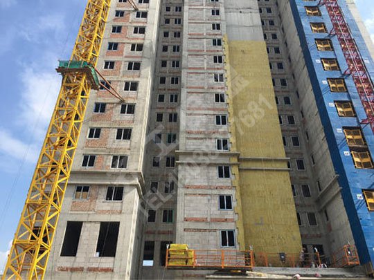 巖棉板施工時需設(shè)計錨固件并提高粘附率